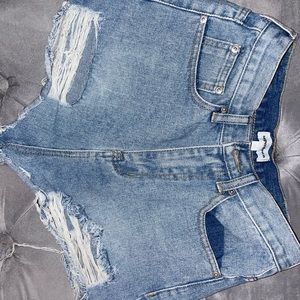 Superdown high waisted shorts